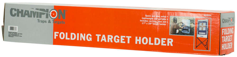 Targets Champion Traps&Targets Steel CHAMP 40884      FOLDING PAPER TGT HOLDER • Model: Steel